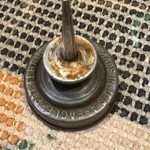 Eagle Patent February 27 1923 Vintage Metal Oil Can Oiler Collectible Retro USA